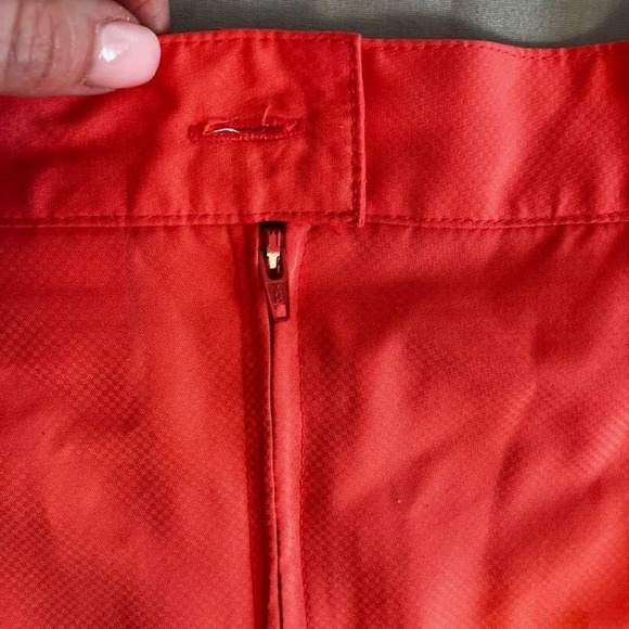 Wilson Tennis A Line Skirt Womens 8 Coral Pleated Back Zip Performance Athletic - Picture 8 of 14